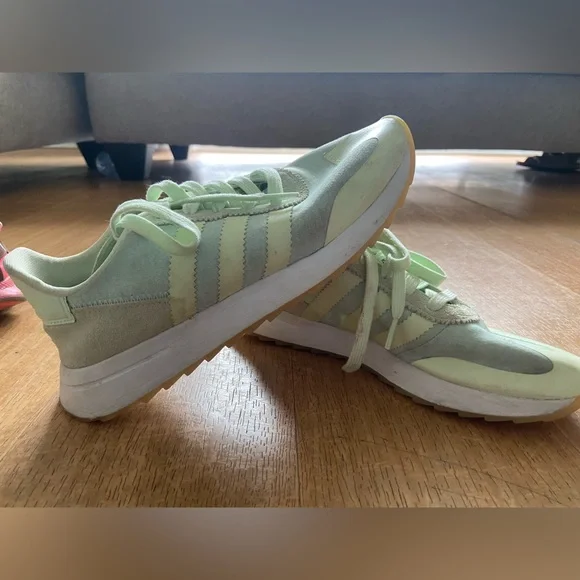 adidas gazelle silver green womens FLB Premium Italian Leather Shoe  Valuetainment Store